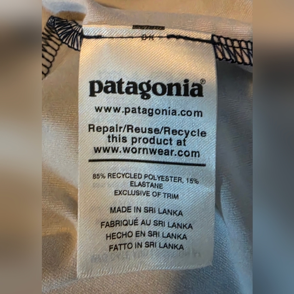 Patagonia Magnolia Spring Dress Size S Floral Outdoor Sundress Sleeveless - Picture 6 of 9